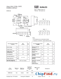 Datasheet XDMR10A2 manufacturer SunLED
