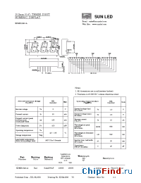 Datasheet XDMR10A3-A manufacturer SunLED