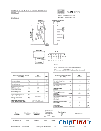 Datasheet XDMR10A-A manufacturer SunLED
