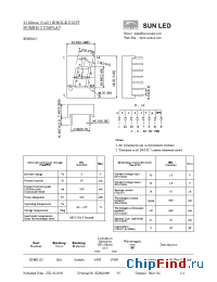 Datasheet XDMR11C производства SunLED