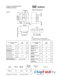 Datasheet XDMR20C manufacturer SunLED
