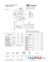 Datasheet XDUG20C-1 manufacturer SunLED