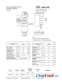 Datasheet XDUY06A manufacturer SunLED