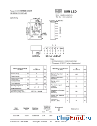 Datasheet XDUY07A manufacturer SunLED