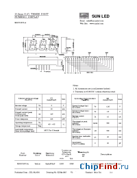 Datasheet XDUY10C3-A manufacturer SunLED