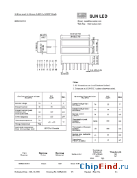 Datasheet XEMG2835D manufacturer SunLED
