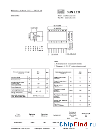Datasheet XEMG2885D manufacturer SunLED