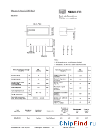 Datasheet XEMR30D manufacturer SunLED