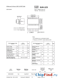 Datasheet XEUR2685M manufacturer SunLED