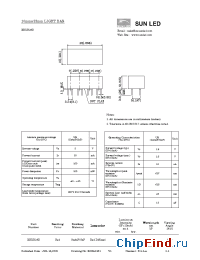 Datasheet XEUR28D manufacturer SunLED