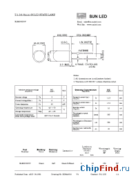 Datasheet XLMG53D5V manufacturer SunLED