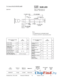 Datasheet XLMO32W manufacturer SunLED