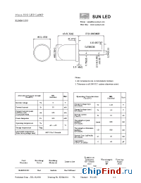 Datasheet XLMR01DD manufacturer SunLED