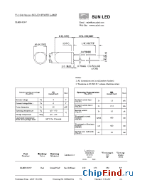 Datasheet XLMR53D5V manufacturer SunLED