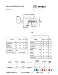 Datasheet XLMRMG81MCC manufacturer SunLED
