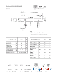 Datasheet XLUG39C manufacturer SunLED