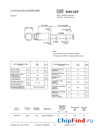 Datasheet XLUG51C manufacturer SunLED