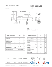 Datasheet XLUR61D manufacturer SunLED