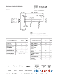 Datasheet XLUS39C manufacturer SunLED