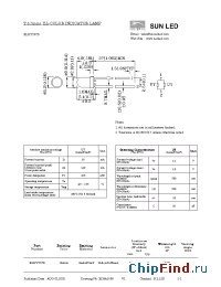 Datasheet XLUYY37D manufacturer SunLED