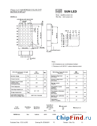 Datasheet XMMR41A manufacturer SunLED