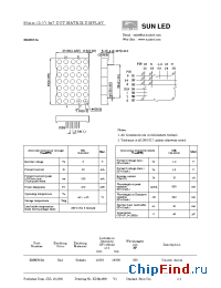 Datasheet XMMR50A manufacturer SunLED