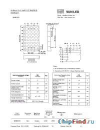 Datasheet XMMR60C manufacturer SunLED
