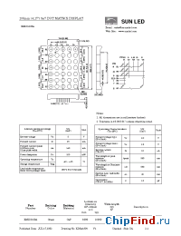 Datasheet XMUG100A manufacturer SunLED