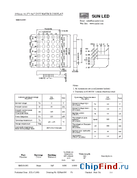 Datasheet XMUG100C manufacturer SunLED