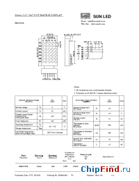 Datasheet XMUG30A manufacturer SunLED