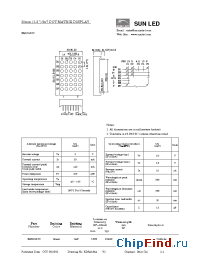 Datasheet XMUG30C manufacturer SunLED