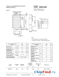 Datasheet XMUG41C manufacturer SunLED