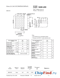 Datasheet XMUG50C manufacturer SunLED