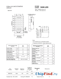 Datasheet XMUG60C manufacturer SunLED