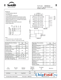 Datasheet XMUR18A manufacturer SunLED