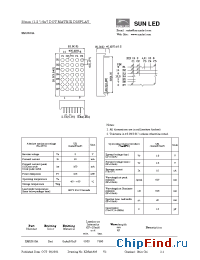 Datasheet XMUR30A manufacturer SunLED
