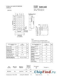 Datasheet XMUR60A manufacturer SunLED