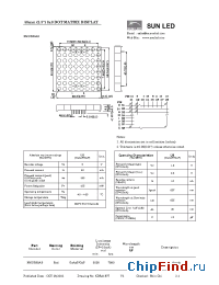Datasheet XMUR60A8 manufacturer SunLED