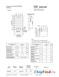 Datasheet XMUR60C manufacturer SunLED