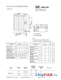 Datasheet XMURG100A manufacturer SunLED