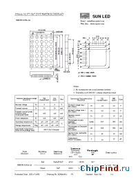Datasheet XMURG100A-1A manufacturer SunLED