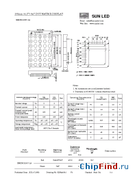 Datasheet XMURG100C-1A manufacturer SunLED