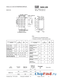 Datasheet XMURG30A manufacturer SunLED