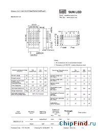 Datasheet XMURG30C-1B manufacturer SunLED