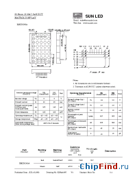 Datasheet XMURG60A manufacturer SunLED