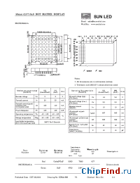 Datasheet XMURG60A8-A manufacturer SunLED