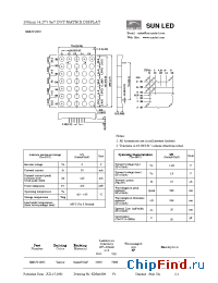 Datasheet XMUY100C manufacturer SunLED