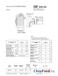 Datasheet XMUY30A manufacturer SunLED