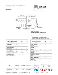 Datasheet XNF4ZMG46D manufacturer SunLED