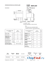 Datasheet XNG4ZUR46D manufacturer SunLED